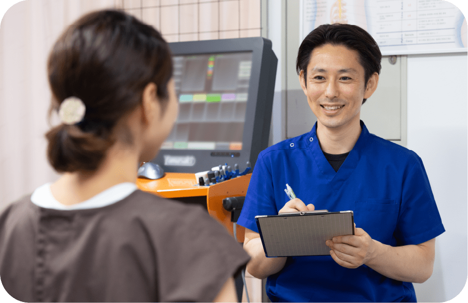 どこよりも丁寧な問診と説明